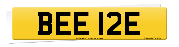 Registration number BEE 12E